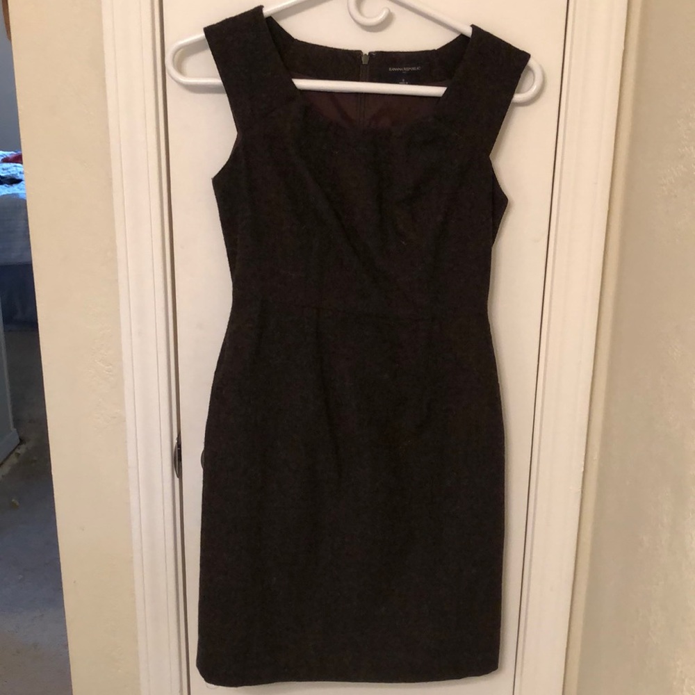 Wool knit Banana Republic dress